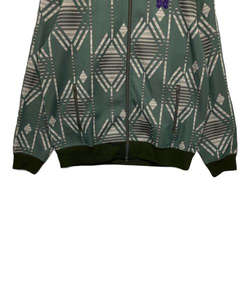 Needles（ニードルズ）Needles (ニードルズ) 総柄トラックジャケット グリーン サイズ:L　の古着・服飾アイテム
