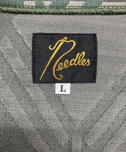 Needles（ニードルズ）Needles (ニードルズ) 総柄トラックジャケット グリーン サイズ:L　の古着・服飾アイテム