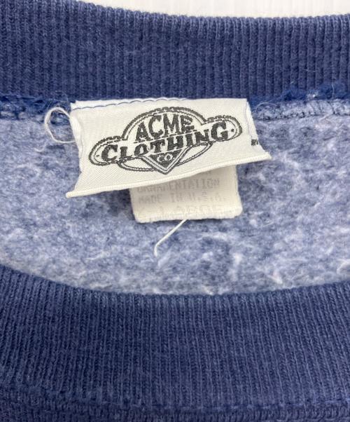 ACME CLOTHING（アクメクロージング）ACME CLOTHING (アクメクロージング) ルーニーテューンズ/90ｓ　ロゴスウェット ネイビー サイズ:不明の古着・服飾アイテム