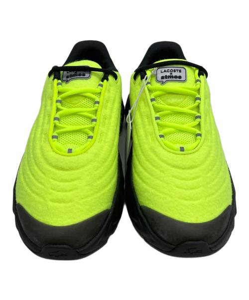 LACOSTE（ラコステ）LACOSTE (ラコステ) atmos (アトモス) SPINOR　スニーカー フラッスイエロー サイズ:27cmの古着・服飾アイテム