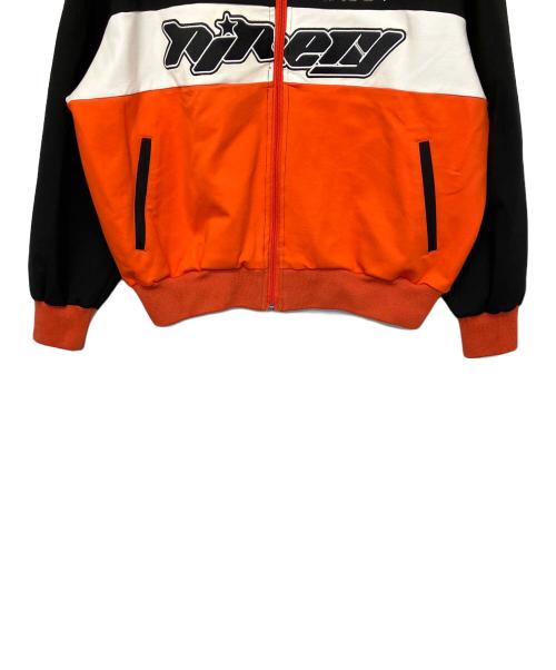 9090（9090）9090 (9090) ジップジャケット オレンジ サイズ:Mの古着・服飾アイテム