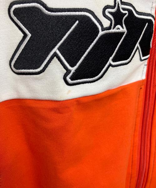 9090（9090）9090 (9090) ジップジャケット オレンジ サイズ:Mの古着・服飾アイテム