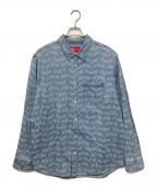 SUPREMEシュプリーム）の古着「デニムシャツ」｜スカイブルー