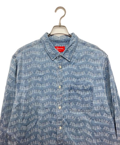 SUPREME（シュプリーム）Supreme (シュプリーム) デニムシャツ スカイブルー サイズ:Lの古着・服飾アイテム