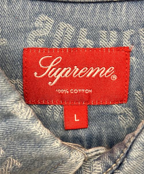 SUPREME（シュプリーム）Supreme (シュプリーム) デニムシャツ スカイブルー サイズ:Lの古着・服飾アイテム