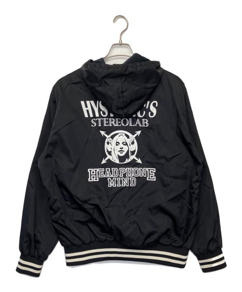 Hysteric Glamour（ヒステリックグラマー）Hysteric Glamour (ヒステリックグラマー) ハーフジップパーカー ブラック サイズ:L　の古着・服飾アイテム