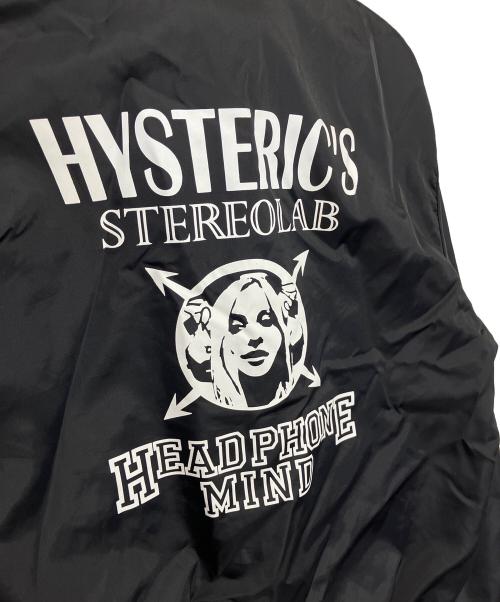 Hysteric Glamour（ヒステリックグラマー）Hysteric Glamour (ヒステリックグラマー) ハーフジップパーカー ブラック サイズ:L　の古着・服飾アイテム