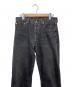 LEVI'S (リーバイス) デニムパンツ ブラック サイズ:81cm (W32)：7000円
