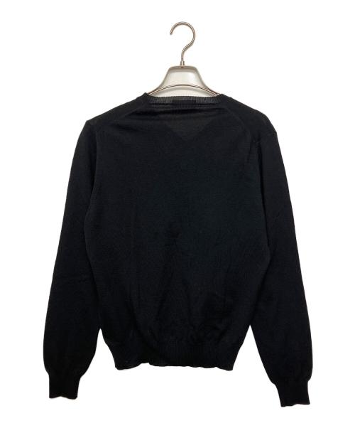 Zanone（ザノーネ）Zanone (ザノーネ) 薄手ニット ブラック サイズ:44の古着・服飾アイテム