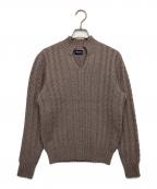 Drumohrドルモア）の古着「厚手ニット」｜ブラウン