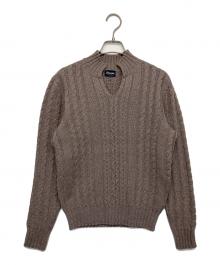 Drumohr（ドルモア）の古着「厚手ニット」｜ブラウン