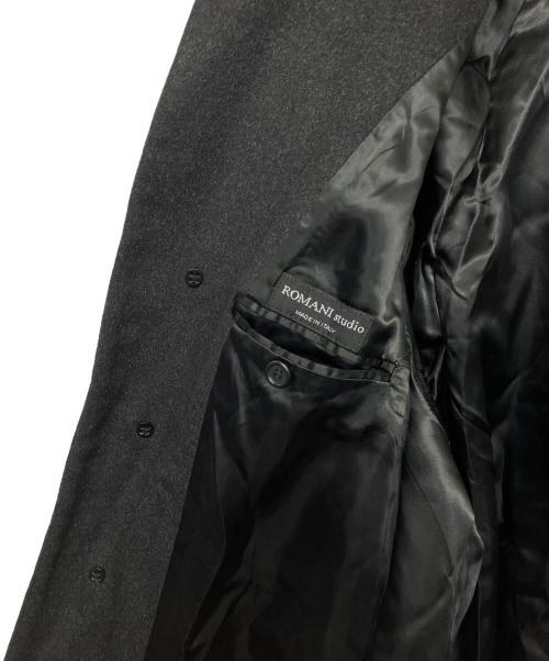 ROMANI STUDIO（ロマーニストゥーディオ）ROMANI STUDIO (ロマーニストゥーディオ) ロングコート グレー サイズ:46の古着・服飾アイテム