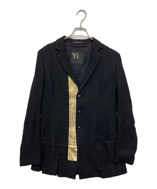 Y's（ワイズ）Y's (ワイズ) 3Bジャケット ブラック サイズ:２の古着・服飾アイテム