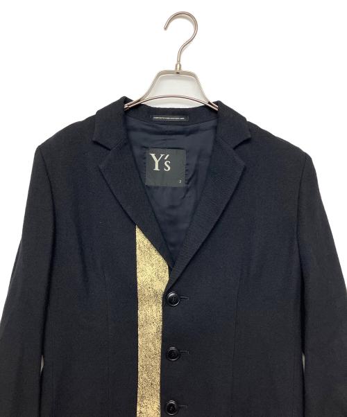 Y's（ワイズ）Y's (ワイズ) 3Bジャケット ブラック サイズ:２の古着・服飾アイテム