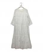 ne quittez pasヌキテパ）の古着「長袖ワンピース」｜ホワイト