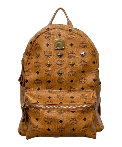 MCM（エムシーエム）MCM (エムシーエム) ヴィセトス リュック ベージュの古着・服飾アイテム