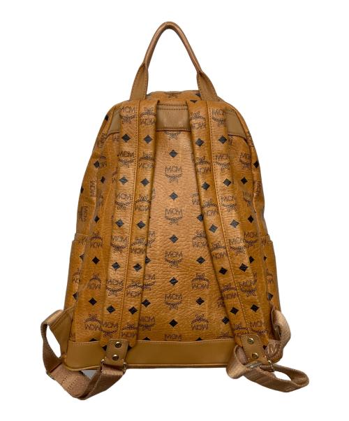 MCM（エムシーエム）MCM (エムシーエム) ヴィセトス リュック ベージュの古着・服飾アイテム