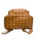中古・古着 MCM (エムシーエム) ヴィセトス リュック ベージュ：18000円