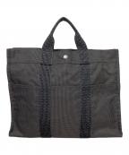 HERMESエルメス）の古着「フールトゥMM キャンバストートバッグ」｜グレー