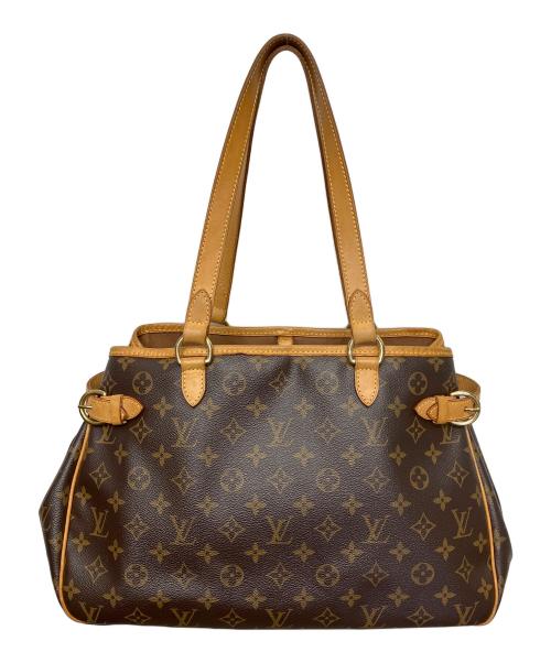 LOUIS VUITTON（ルイ ヴィトン）LOUIS VUITTON (ルイ ヴィトン) モノグラム　バティニョール オリゾンタル　ショルダートートバッグ ブラウンの古着・服飾アイテム