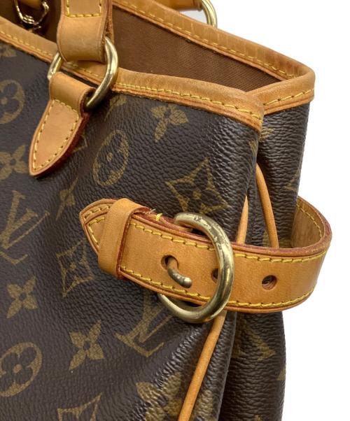 LOUIS VUITTON（ルイ ヴィトン）LOUIS VUITTON (ルイ ヴィトン) モノグラム　バティニョール オリゾンタル　ショルダートートバッグ ブラウンの古着・服飾アイテム