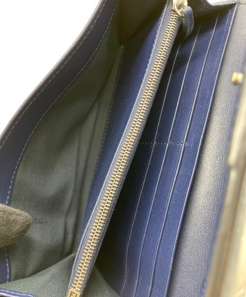 FENDI（フェンディ）FENDI (フェンディ) チェーンウォレット ネイビーの古着・服飾アイテム