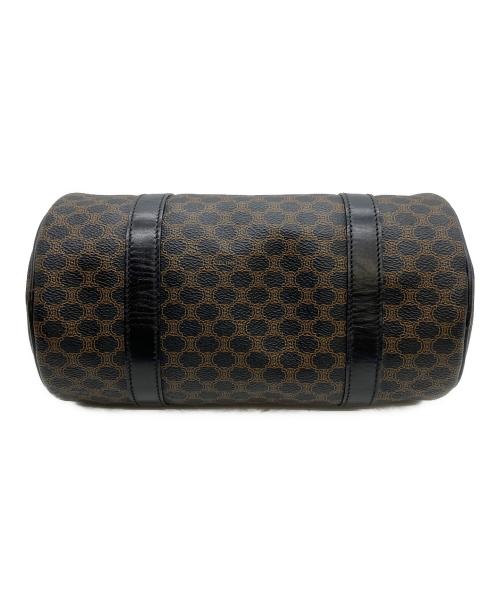 CELINE（セリーヌ）CELINE (セリーヌ) マカダム　ミニボストンバッグ ブラウンの古着・服飾アイテム