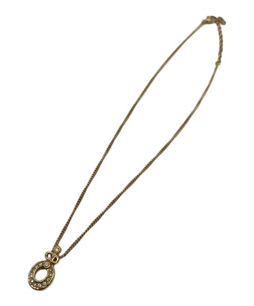 Christian Dior（クリスチャン ディオール）Christian Dior (クリスチャン ディオール) ラインストーン　ネックレスの古着・服飾アイテム