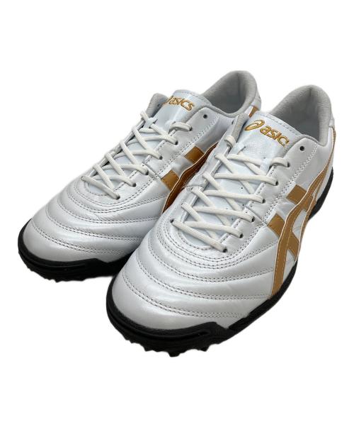 asics（アシックス）asics (アシックス) フットサルシューズ ホワイト サイズ:25cmの古着・服飾アイテム