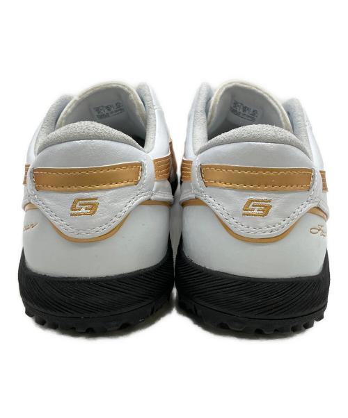 asics（アシックス）asics (アシックス) フットサルシューズ ホワイト サイズ:25cmの古着・服飾アイテム