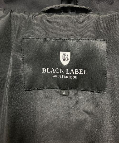BLACK LABEL CRESTBRIDGE（ブラックレーベル クレストブリッジ）BLACK LABEL CRESTBRIDGE (ブラックレーベル クレストブリッジ) 3WAYモッズコート ブラック サイズ:３Lの古着・服飾アイテム