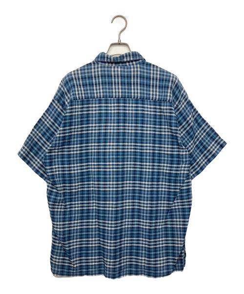 Patagonia（パタゴニア）Patagonia (パタゴニア) 半袖シャツ ブルー サイズ:Mの古着・服飾アイテム