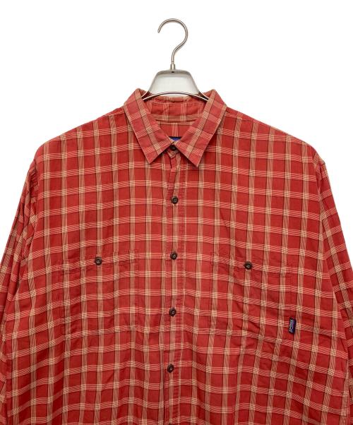 Patagonia（パタゴニア）Patagonia (パタゴニア) 長袖シャツ レッド サイズ:L　の古着・服飾アイテム