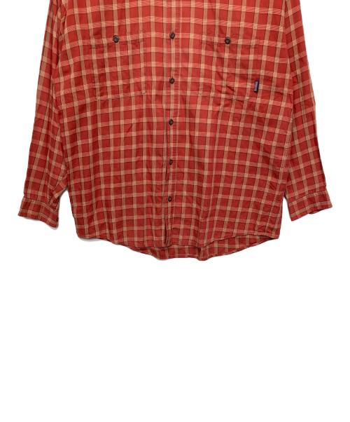 Patagonia（パタゴニア）Patagonia (パタゴニア) 長袖シャツ レッド サイズ:L　の古着・服飾アイテム