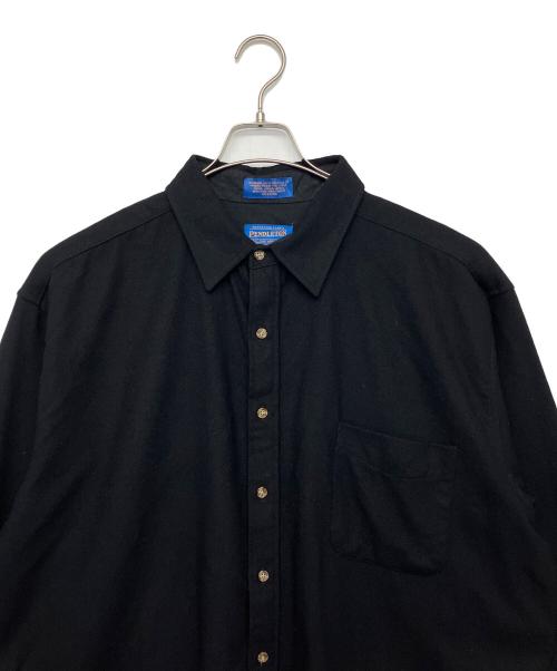 PENDLETON（ペンドルトン）PENDLETON (ペンドルトン) ウールシャツ ブラック サイズ:XLの古着・服飾アイテム