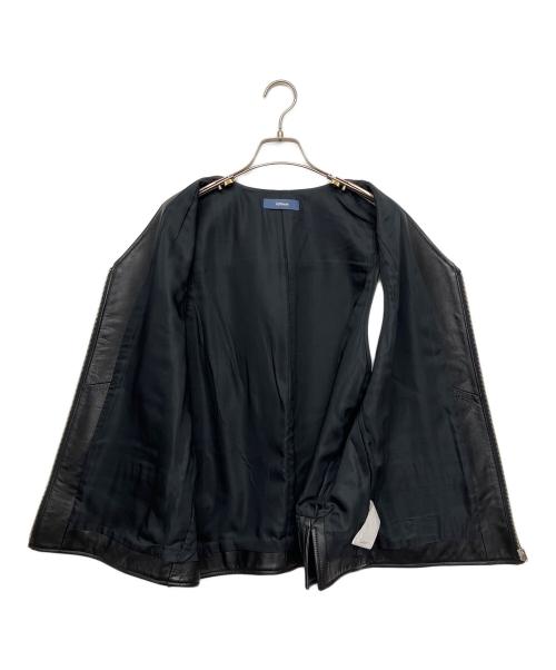 TapWater（タップウォーター）TapWater (タップウォーター) レザーベスト ブラック サイズ:Lの古着・服飾アイテム