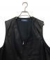 TapWater (タップウォーター) レザーベスト ブラック サイズ:L：29000円