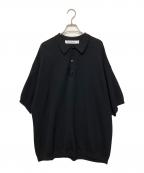 SandWaterrサンドウォーター）の古着「半袖ニット」｜ブラック