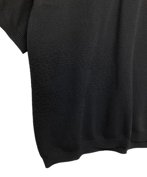 SandWaterr（サンドウォーター）SANDWATERR (サンドウォーター) 半袖ニット ブラック サイズ:2の古着・服飾アイテム