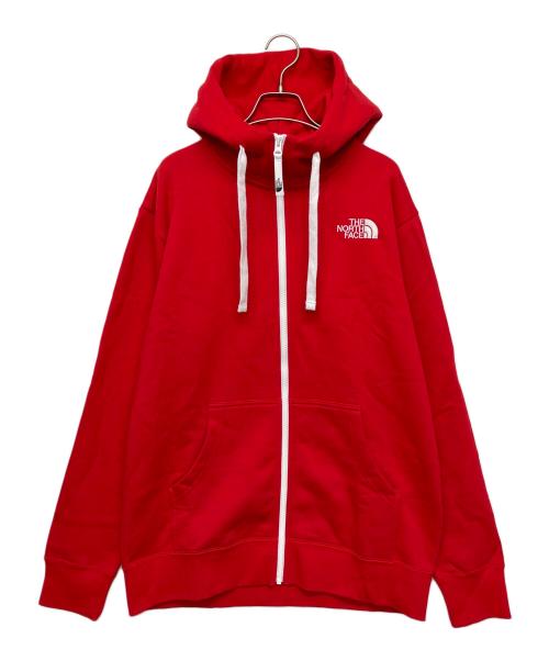 THE NORTH FACE（ザ ノース フェイス）THE NORTH FACE (ザ ノース フェイス) ジップアップパーカー レッド サイズ:L 未使用品の古着・服飾アイテム