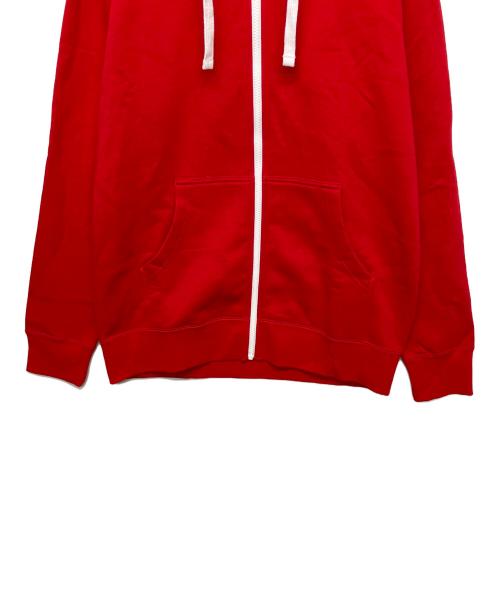 THE NORTH FACE（ザ ノース フェイス）THE NORTH FACE (ザ ノース フェイス) ジップアップパーカー レッド サイズ:L 未使用品の古着・服飾アイテム