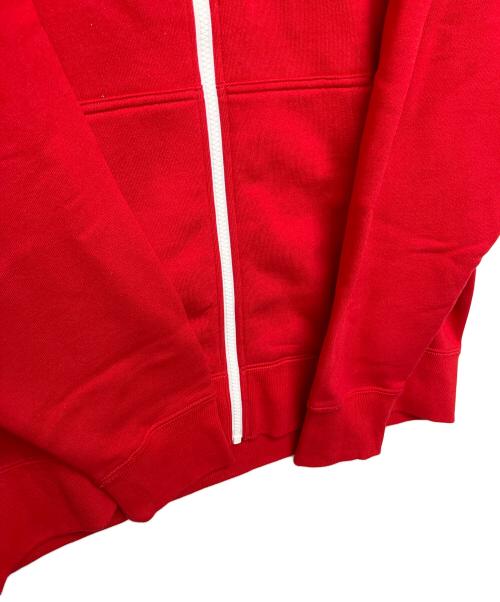 THE NORTH FACE（ザ ノース フェイス）THE NORTH FACE (ザ ノース フェイス) ジップアップパーカー レッド サイズ:L 未使用品の古着・服飾アイテム