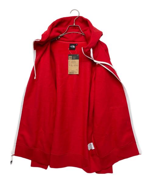 THE NORTH FACE（ザ ノース フェイス）THE NORTH FACE (ザ ノース フェイス) ジップアップパーカー レッド サイズ:L 未使用品の古着・服飾アイテム
