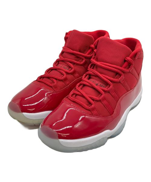 NIKE（ナイキ）NIKE (ナイキ) Air Jordan 11 Retro Win Like 96 スニーカー レッド サイズ:27cmの古着・服飾アイテム