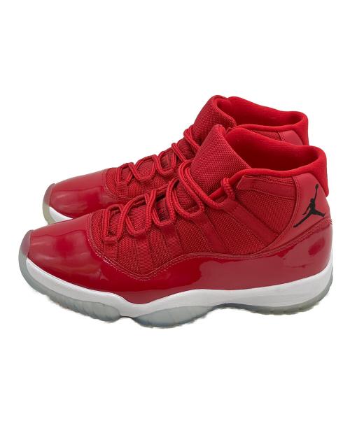 NIKE（ナイキ）NIKE (ナイキ) Air Jordan 11 Retro Win Like 96 スニーカー レッド サイズ:27cmの古着・服飾アイテム