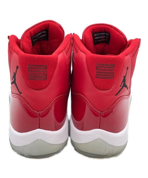 NIKE（ナイキ）NIKE (ナイキ) Air Jordan 11 Retro Win Like 96 スニーカー レッド サイズ:27cmの古着・服飾アイテム