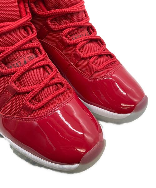 NIKE（ナイキ）NIKE (ナイキ) Air Jordan 11 Retro Win Like 96 スニーカー レッド サイズ:27cmの古着・服飾アイテム