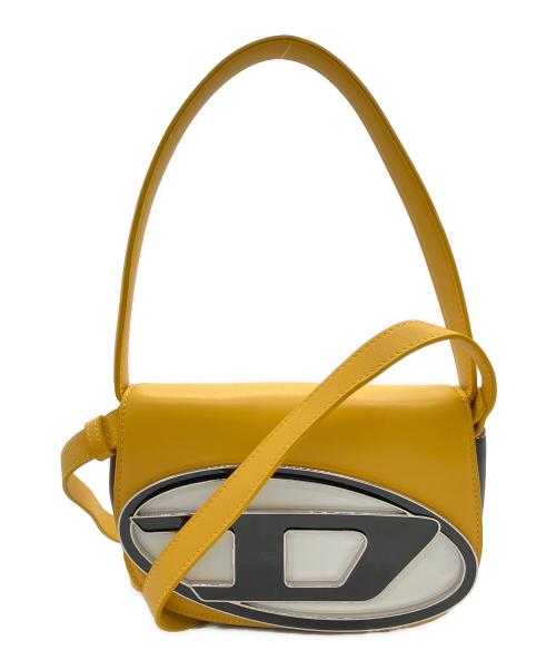 DIESEL（ディーゼル）DIESEL (ディーゼル) 1DR 2WAYバッグ イエロー×ブラックの古着・服飾アイテム