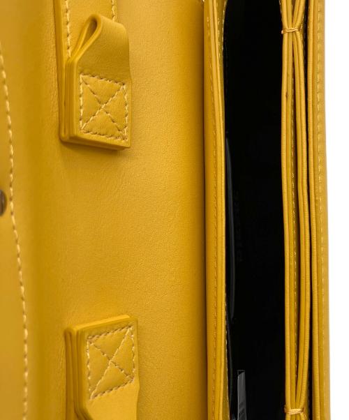 DIESEL（ディーゼル）DIESEL (ディーゼル) 1DR 2WAYバッグ イエロー×ブラックの古着・服飾アイテム