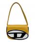 DIESEL (ディーゼル) 1DR 2WAYバッグ イエロー×ブラック：25000円